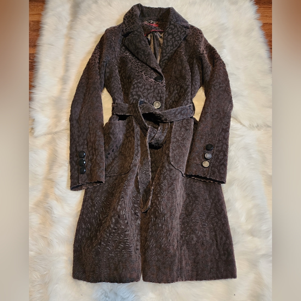 Merona Brown Leopard Coat